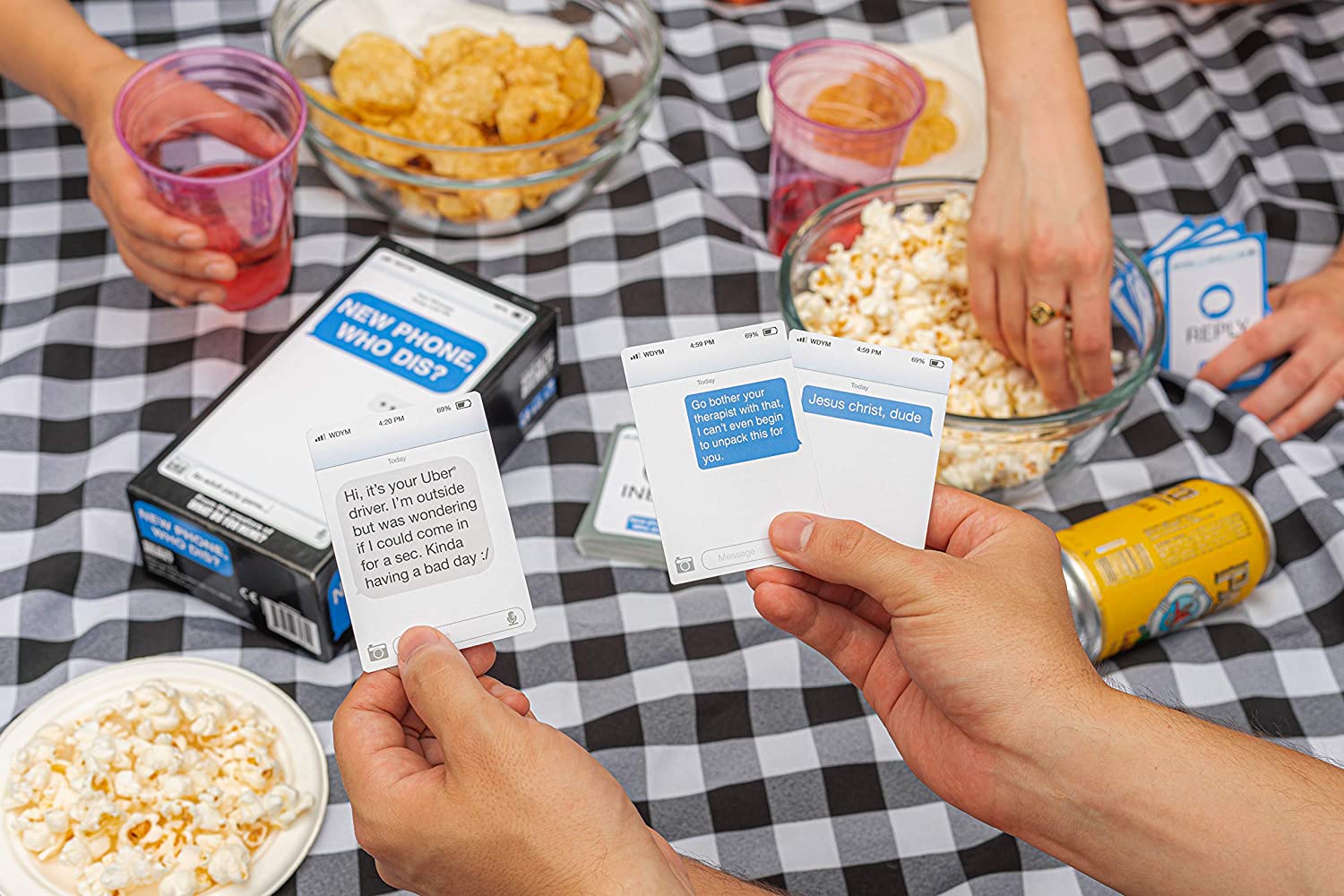 NEW PHONE, WHO DIS card game Party Game NEW PHONE, WHO DIS card game Party Game